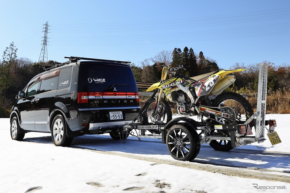 バイク用トレーラー《写真提供 アクティブ》