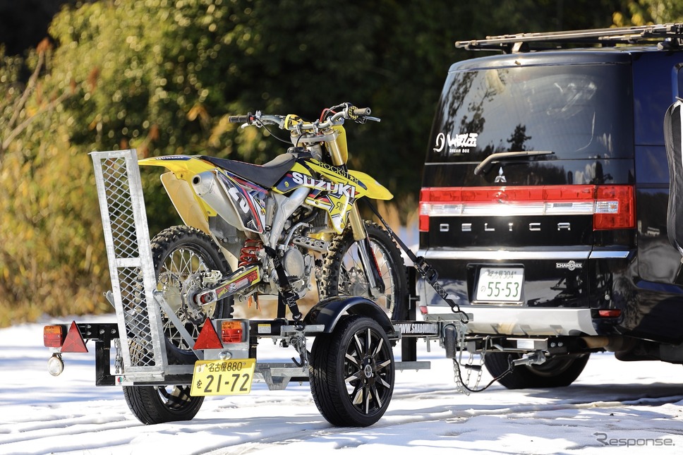 バイク用トレーラー《写真提供 アクティブ》
