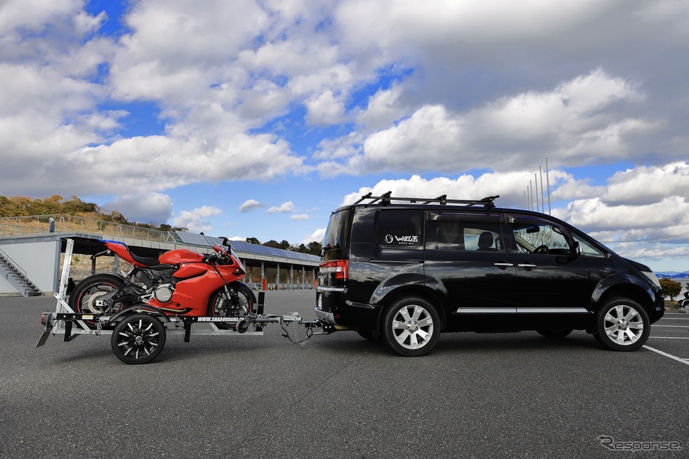 バイク用トレーラー《写真提供 アクティブ》