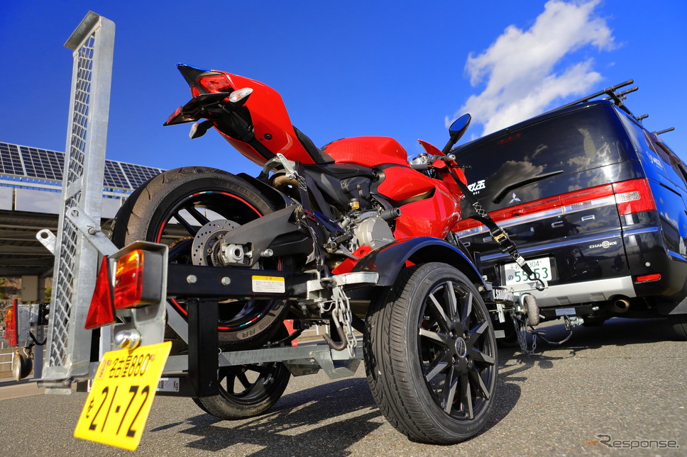 バイク用トレーラー《写真提供 アクティブ》