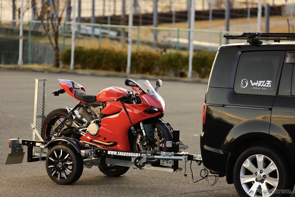 バイク用トレーラー《写真提供 アクティブ》