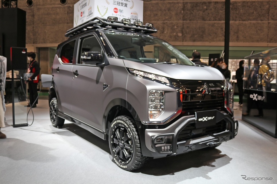 三菱自動車 ekクロスev《写真撮影 土田康弘》