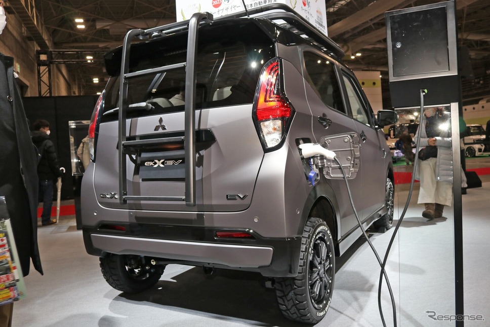 三菱自動車 ekクロスev《写真撮影 土田康弘》