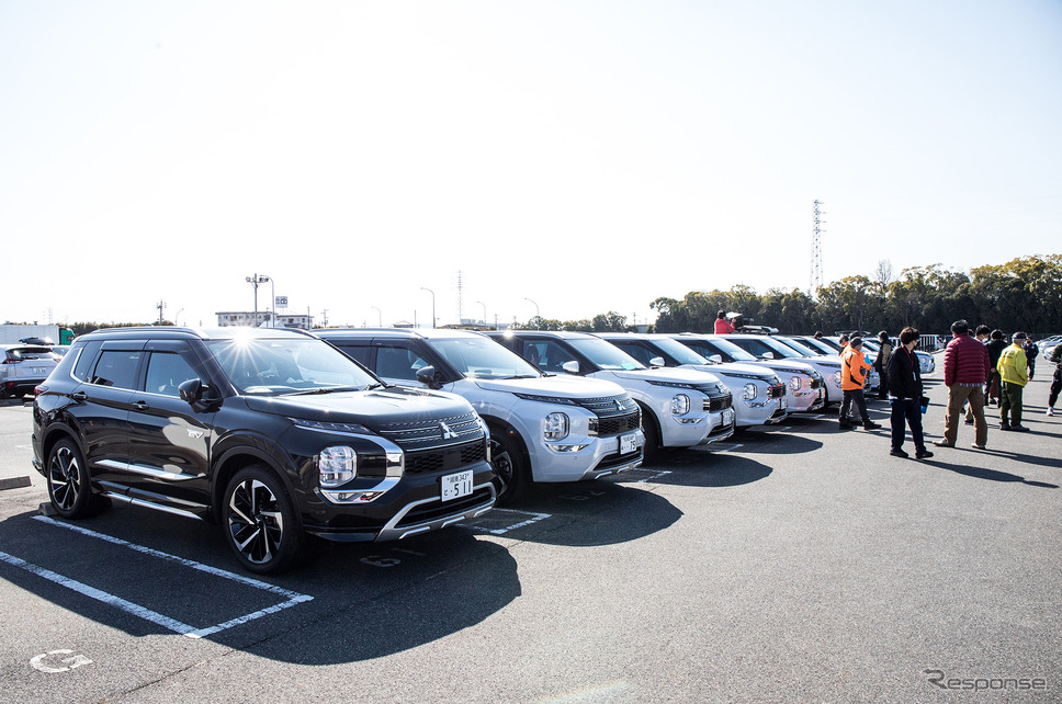 三菱自動車 PHEVオーナーズミーティング《写真撮影 芝修》
