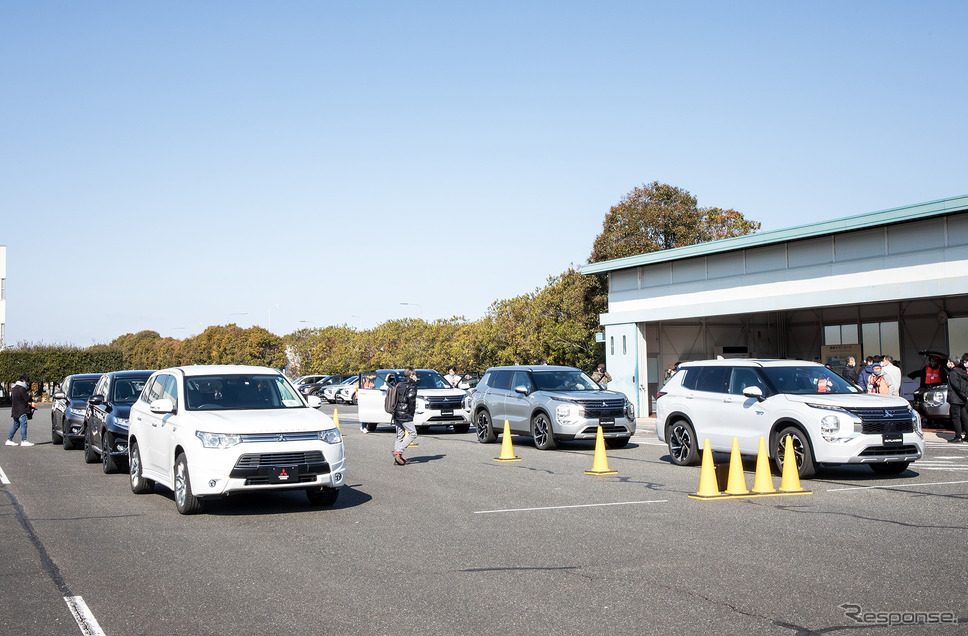 三菱自動車 PHEVオーナーズミーティング《写真撮影 芝修》