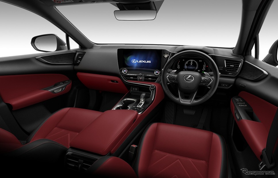 レクサス NX インテリアカラー:ダークローズ《写真提供 トヨタ自動車》