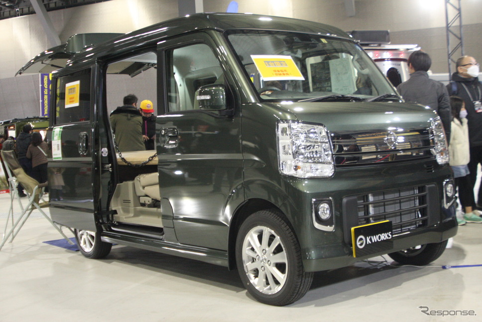 ニッサン クリッパーリオをベースにした特別なNEDOKOの即納車《写真撮影 南部武寛》