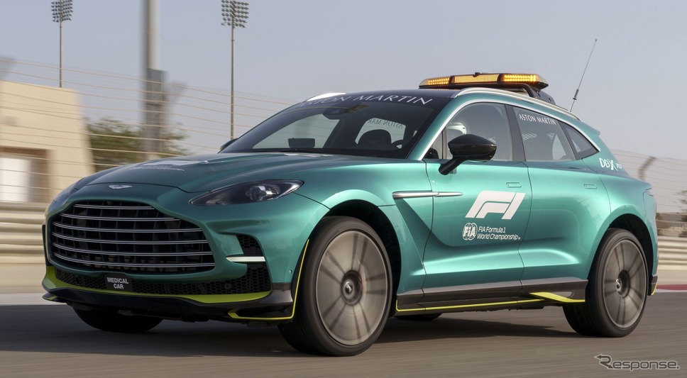 アストンマーティン DBX 707 のF1公式メディカルカー《photo by Aston Martin》