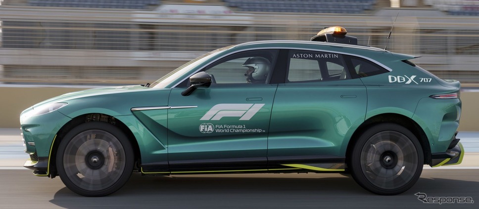 アストンマーティン DBX 707 のF1公式メディカルカー《photo by Aston Martin》
