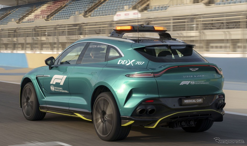 アストンマーティン DBX 707 のF1公式メディカルカー《photo by Aston Martin》