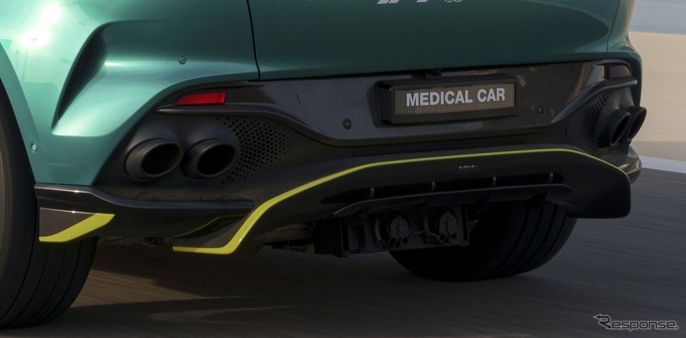 アストンマーティン DBX 707 のF1公式メディカルカー《photo by Aston Martin》