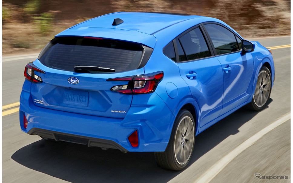 スバル・インプレッサ 新型(米国仕様)《photo by SUBARU》