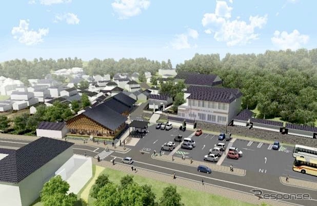 道の駅「蓮如の里あわら」イメージ《画像提供 国土交通省》