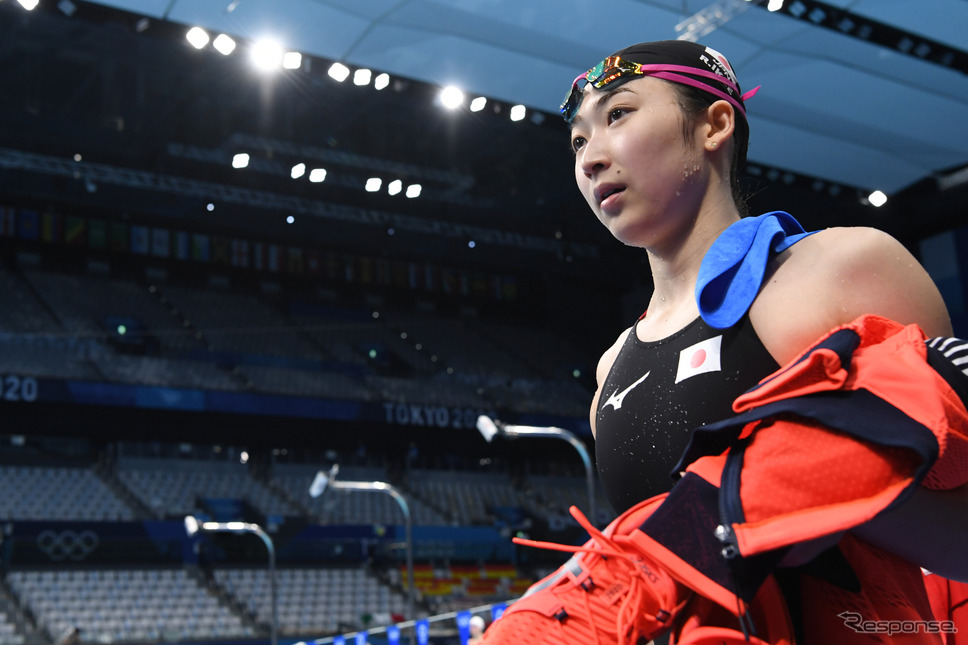 競泳の池江璃花子選手（2021年、東京オリンピック2020）《Photo by Kaz Photography/Getty Images Sport/ゲッティイメージズ》