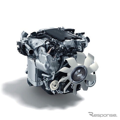 4JZ1（ディーゼルエンジン）《写真提供：いすゞ自動車》