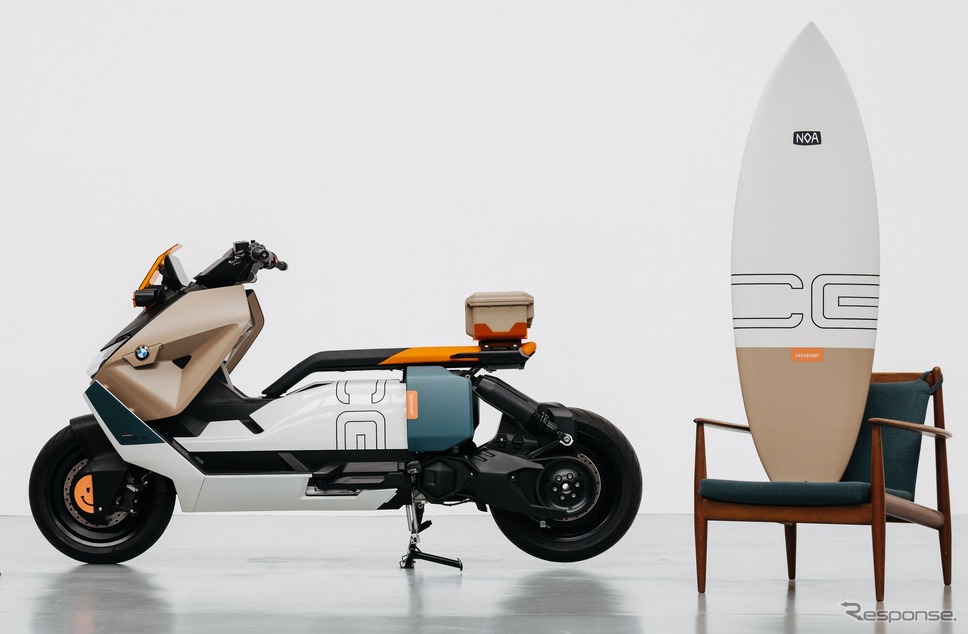 BMW CE 04 ヴァガバンド・モト・コンセプト《photo by BMW》