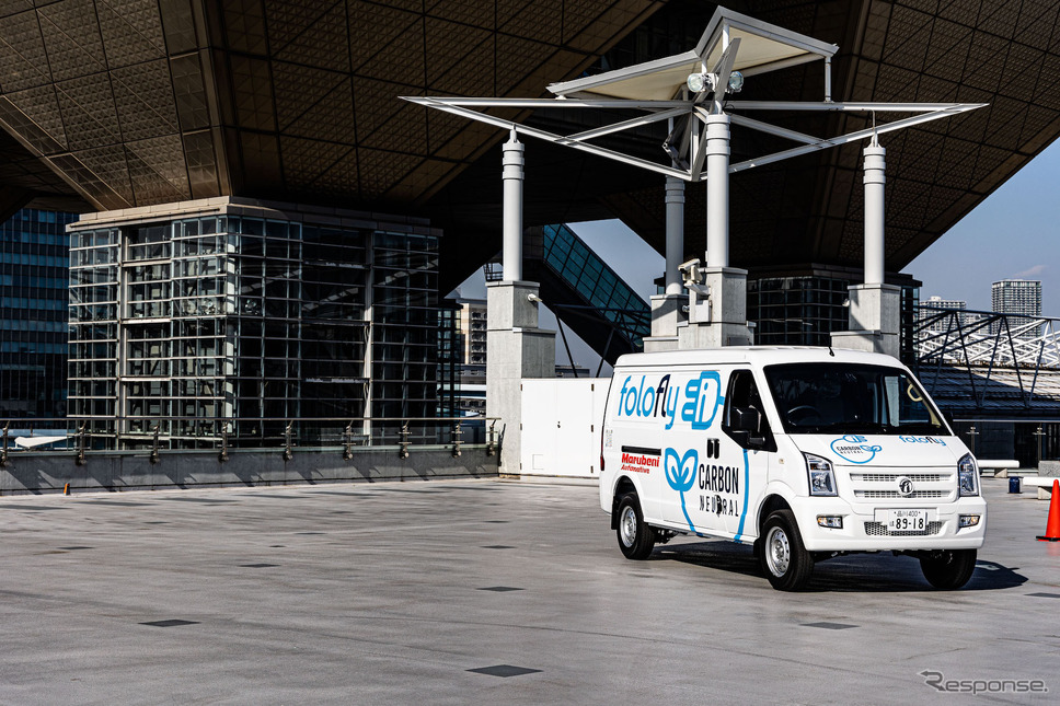 丸紅オートモーティブ / Folofly EV F1 VAN(IAAE 2023)《写真撮影 宮越孝政》