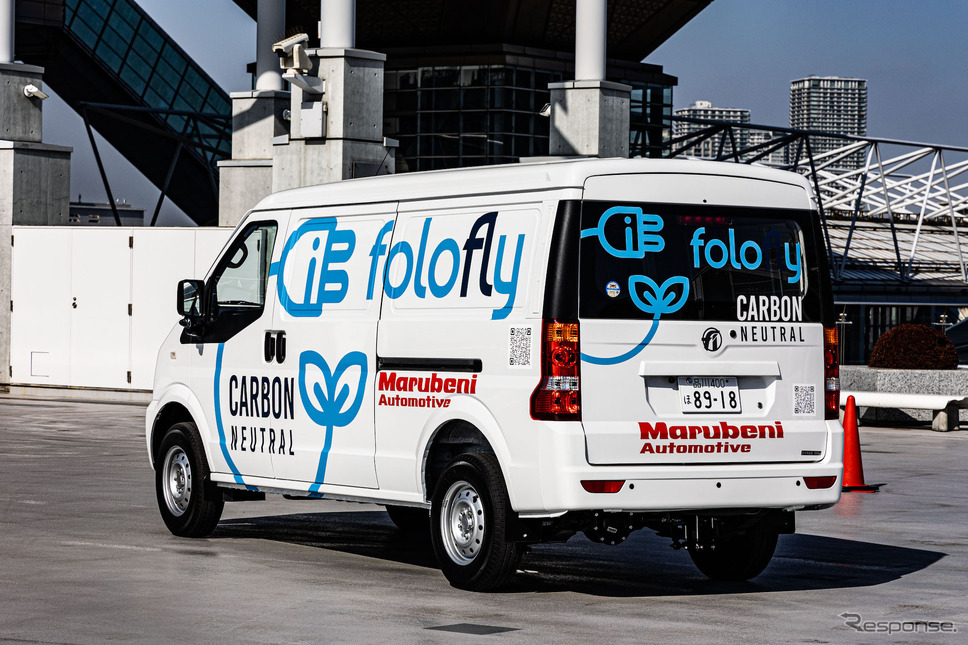 丸紅オートモーティブ / Folofly EV F1 VAN(IAAE 2023)《写真撮影 宮越孝政》