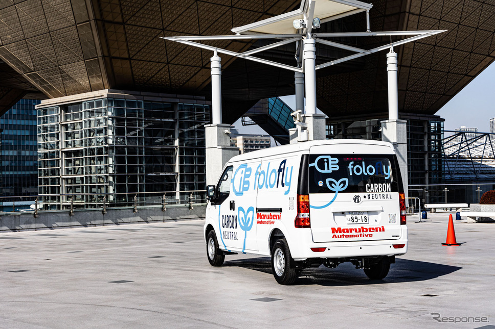 丸紅オートモーティブ / Folofly EV F1 VAN(IAAE 2023)《写真撮影 宮越孝政》