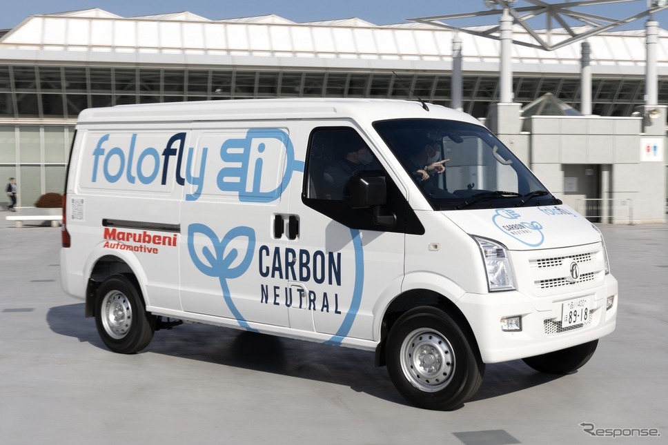 丸紅オートモーティブ / Folofly EV F1 VAN(IAAE 2023)《写真撮影 宮越孝政》