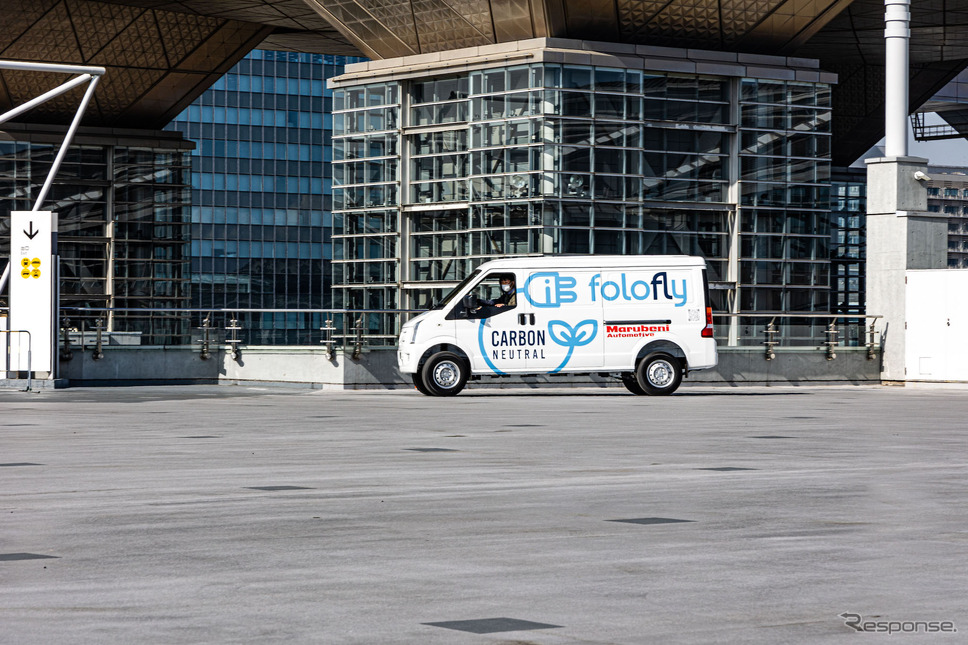 丸紅オートモーティブ / Folofly EV F1 VAN(IAAE 2023)《写真撮影 宮越孝政》