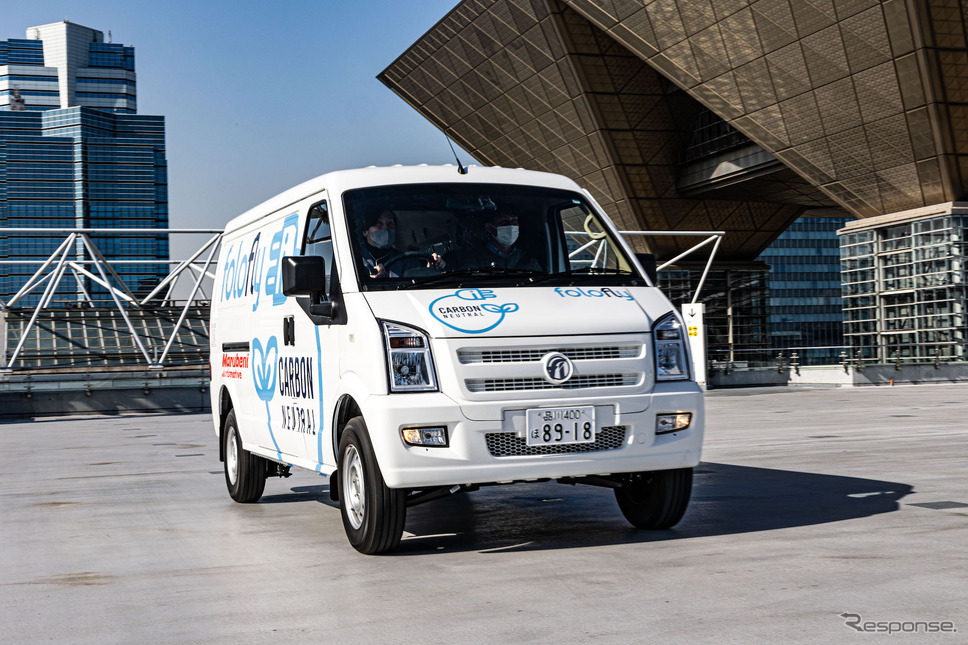 丸紅オートモーティブ / Folofly EV F1 VAN(IAAE 2023)《写真撮影 宮越孝政》