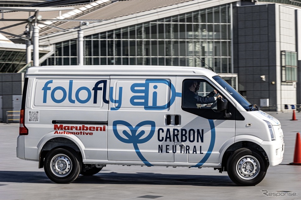 丸紅オートモーティブ / Folofly EV F1 VAN(IAAE 2023)《写真撮影 宮越孝政》