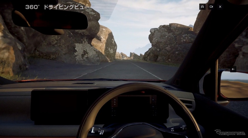 NISSAN HYPE LAB（ドライビングビュー車内）《写真提供 日産自動車》