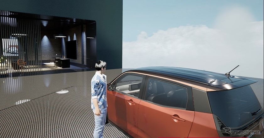 NISSAN HYPE LAB（パーソナルルーム）《写真提供 日産自動車》