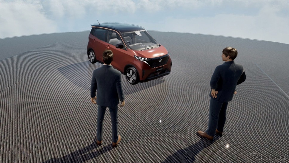 NISSAN HYPE LAB（バーチャルスタッフ）《写真提供 日産自動車》