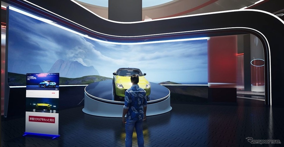 NISSAN HYPE LAB（バーチャルスタッフ）《写真提供 日産自動車》