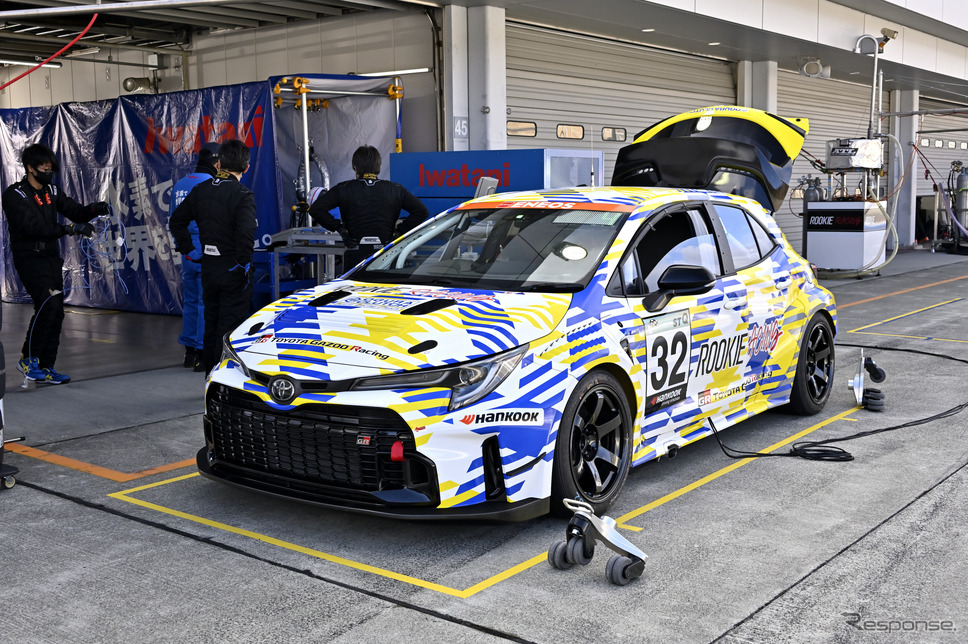 スーパー耐久公式テストの様子《写真撮影 雪岡直樹》