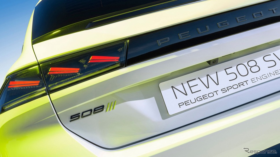 プジョー 508 PSE 改良新型《photo by Peugeot》