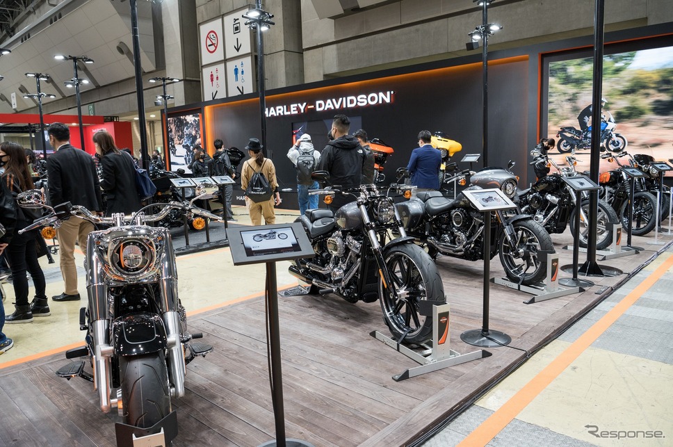 ハーレーダビッドソン(東京モーターサイクルショー2022)《写真撮影 成瀬陽介》