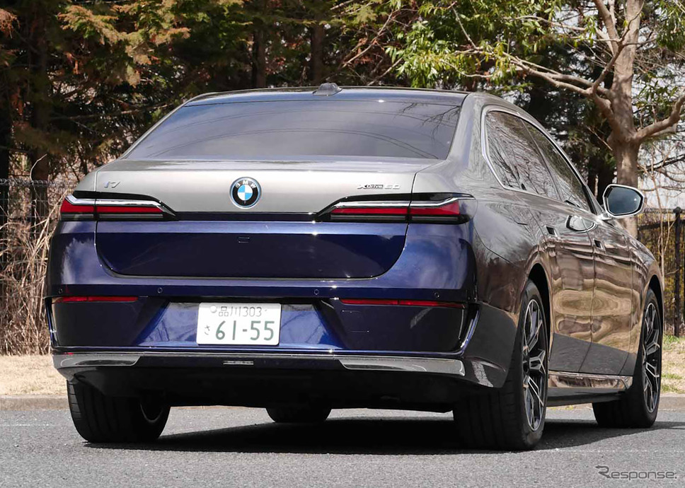 BMW i7 xDrive60《写真撮影 中村孝仁》