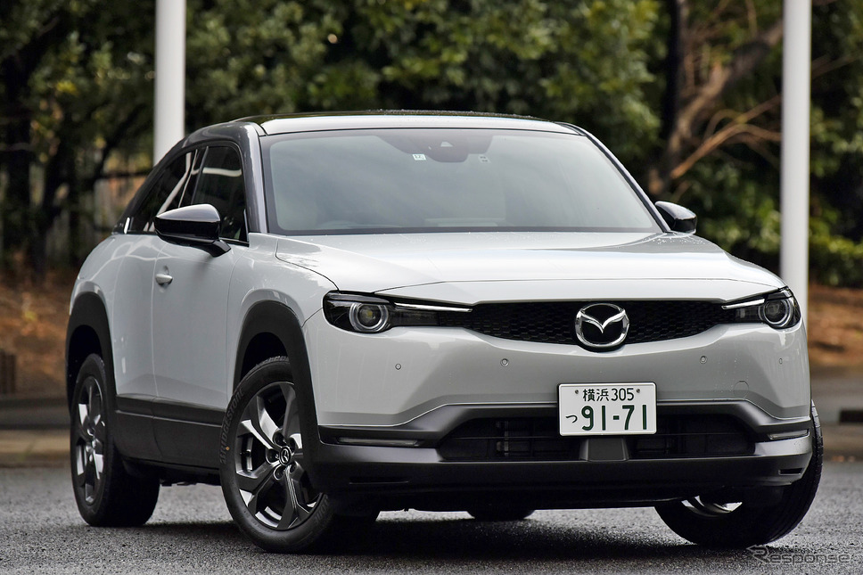 マツダ MX-30 EV(参考画像)《写真撮影 中野英幸》