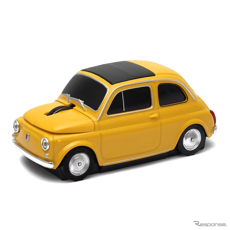 無線マウス Fiat Nuova 500《写真提供 フェイス》