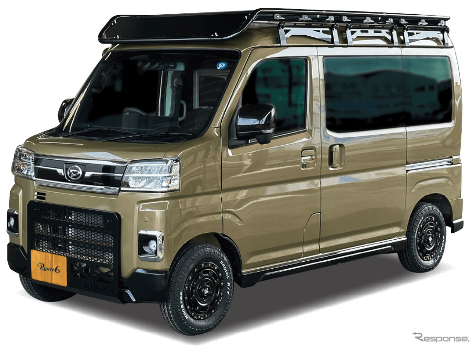 ルートシックス Conffy《写真提供 東北キャンピングカーショー2023実行委員会》