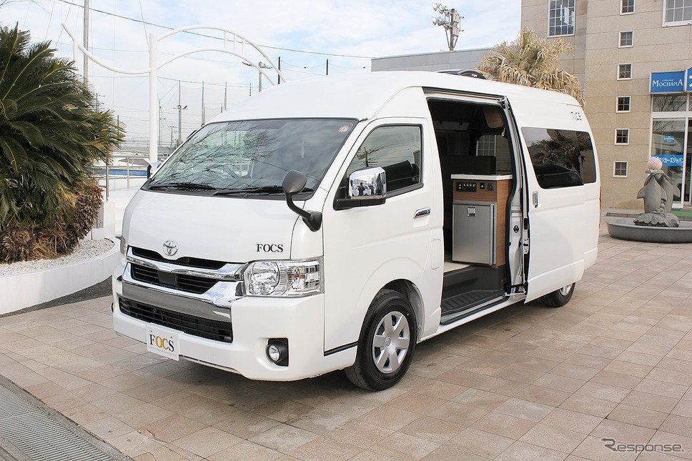 フジカーズジャパン FOCS VERTICE(フォックス ヴェルティス)《写真提供 東北キャンピングカーショー2023実行委員会》