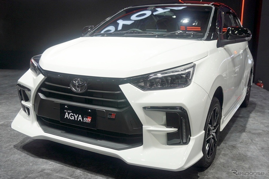 トヨタ・アギア 新型のGRスポーツ《photo by Toyota》