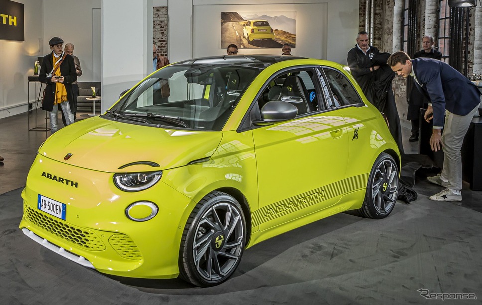 アバルト 500e《photo by Abarth》
