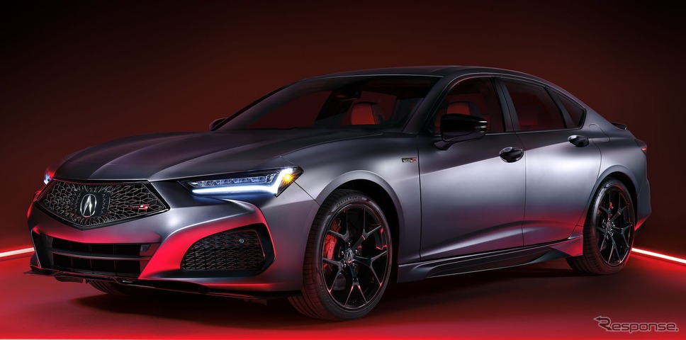 アキュラ TLX タイプS 「PMCエディション」のマット塗装「ゴッサムグレー」仕様《photo by Acura》