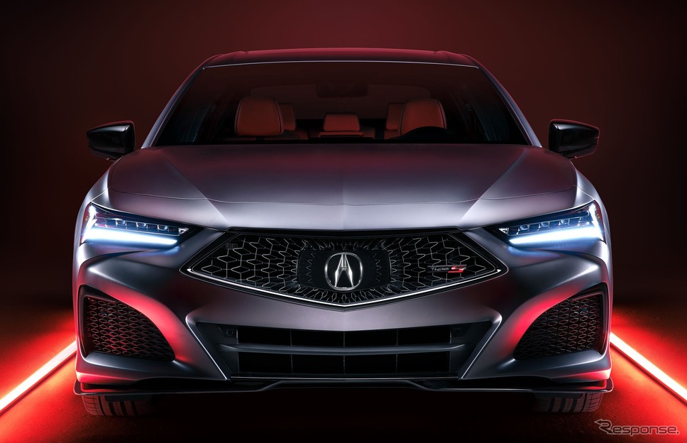 アキュラ TLX タイプS 「PMCエディション」のマット塗装「ゴッサムグレー」仕様《photo by Acura》