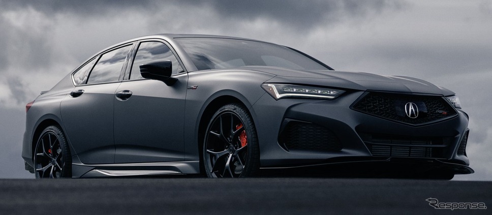 アキュラ TLX タイプS 「PMCエディション」のマット塗装「ゴッサムグレー」仕様《photo by Acura》