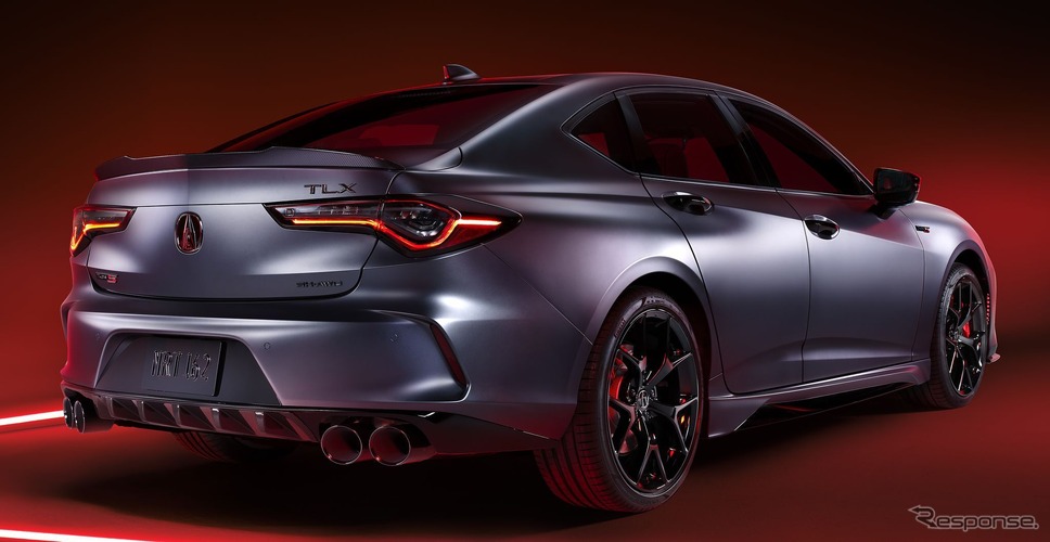 アキュラ TLX タイプS 「PMCエディション」のマット塗装「ゴッサムグレー」仕様《photo by Acura》