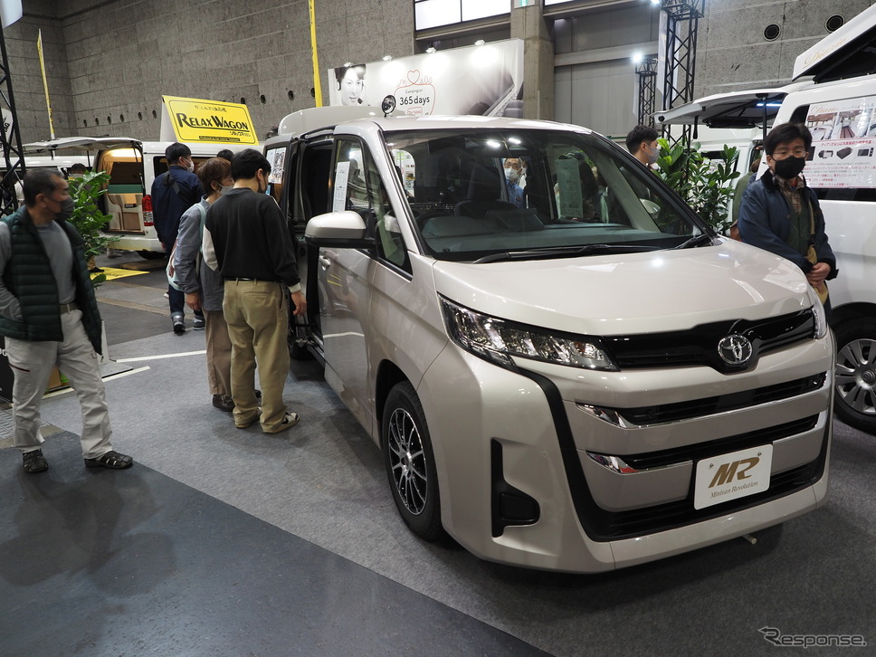 バンレボ「MR-X」車中泊快適パッケージ《写真撮影 家本浩太》