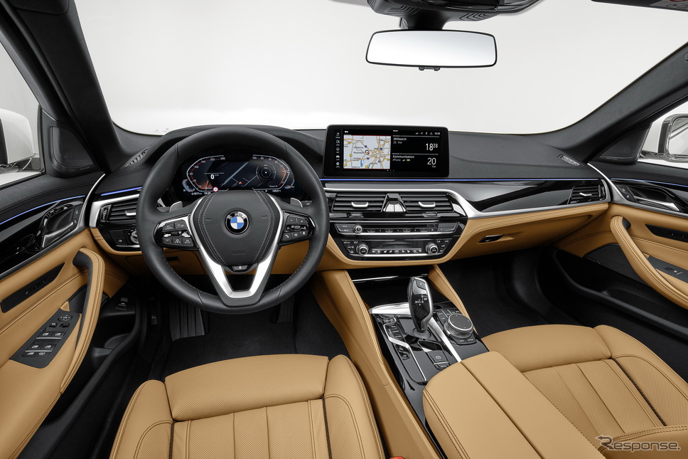 BMW 5シリーズ・セダン 現行型（参考）《photo by BMW》