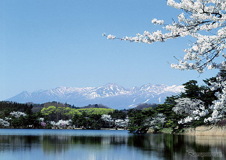 南湖公園《写真提供 福島県》
