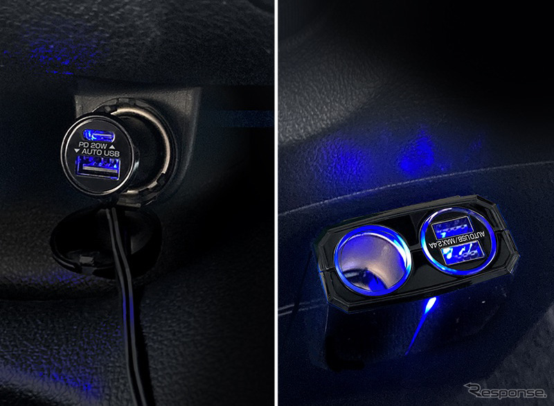 Kashimura・セパレートソケット 2USB-PD20W 急速充電（KX-229）Photo by カシムラ
