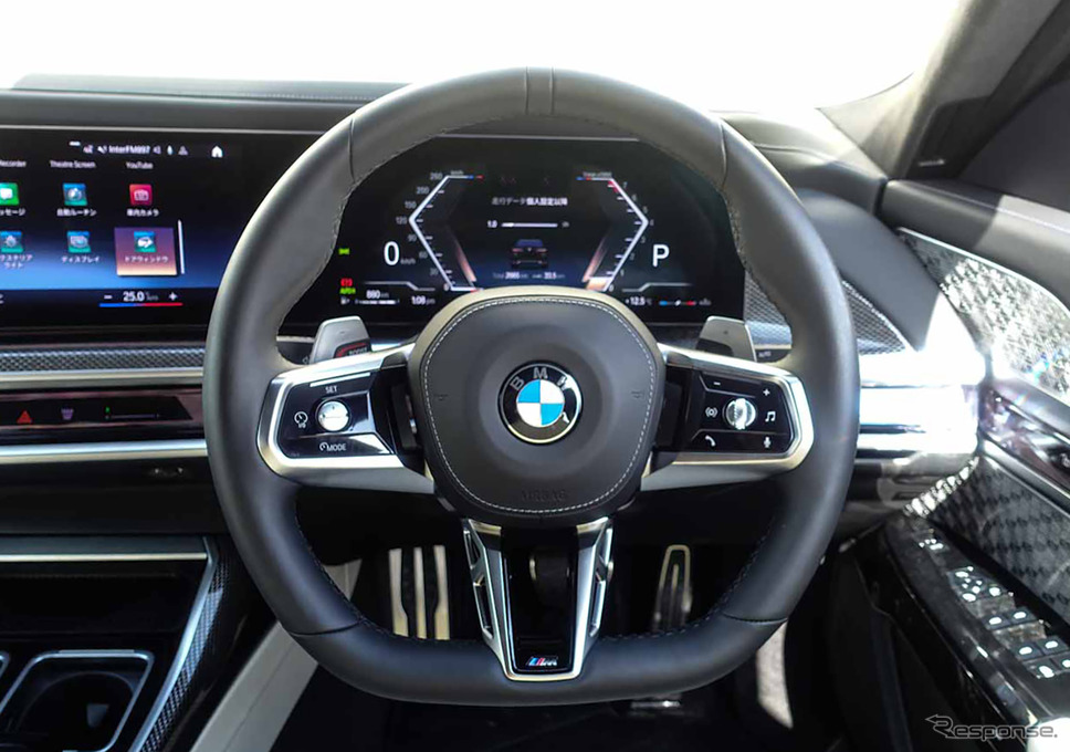 BMW 7シリーズ（740i Mスポーツ）《写真撮影 中村孝仁》